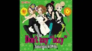Don’t say“lazy”　Bass & Drums