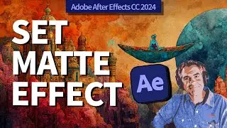 How To Use Set Matte Effect + Textures in After Effects