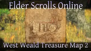 West Weald Treasure Map 2 [Elder Scrolls Online] ESO