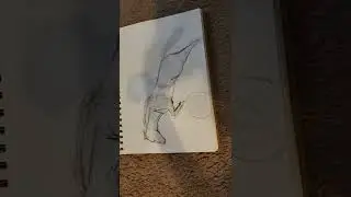 My drawing one year ago versus now