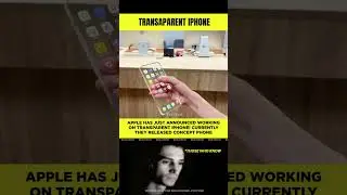 World&rsquo;s First Transparent iPhone Made of Glass 😱📱