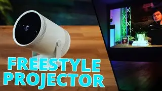 NEW Samsung Freestyle Projector | SO COOL!