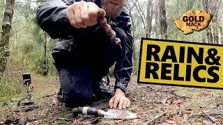 Finding Relics in the Rain Metal Detecting with the Equinox 800