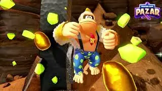 Mine-Cart Country All Bananas Guide - Donkey Kong Bananza Quick Guide