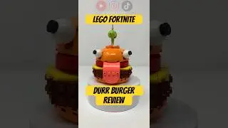 LEGO Fortnite Durr Burger Review #lego #legofortnite 🍔