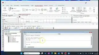 #35 - MS Access - VBA - (video 1 di 3) Progetto di lavoro a tempo
