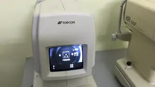 Бесконтактный пневмотонометр Topcon CT-60 как пользоваться!