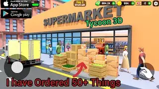 Finally I bought A New Licence For My Supermarket 😍 Supermarket Tycoon 3D Gameplay 