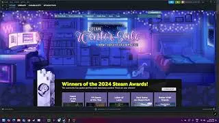 Steam Winter Sale 2024 Normal/Foil Badges/Point Shop Items