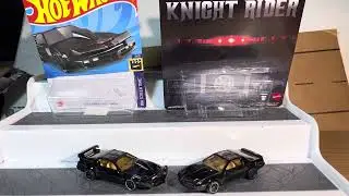 Hotwheels knight rider  different models compared