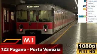🚇 REVAMPING 723 sulla linea 🔴 M1 da PAGANO a PORTA VENEZIA
