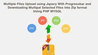 Multipal File Uploading and Downloading Selected Multipal Files Into ZIP Format PHP MYSQL