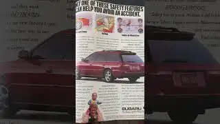 Car advertisements from the 90s. #90s #car #magazine #automobile