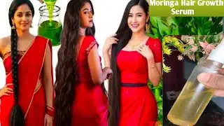 Moringa Hair Growth Serum for Long Thick Hair/Mornga Shampoo Hacks 