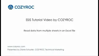 Read Multiple Sheets from Excel  - SSIS tutorials for Beginners by COZYROC