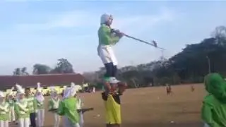 Penampilan marching band SMK fadlun nafis Bangsri jepara