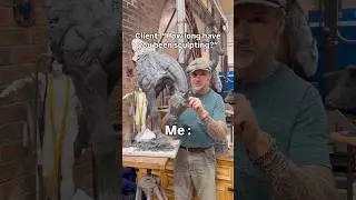 You could say I&rsquo;ve been sculpting for ages&hellip; 😅 #memes #art #artist #sculpture #sculptor