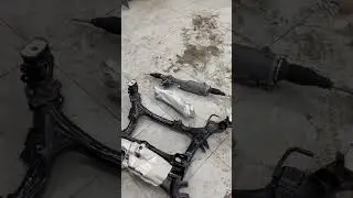 Audi Q74M Установка задней подруливающей оси. #audiq74m #a6c8 #mechanic #audituning #rul9000