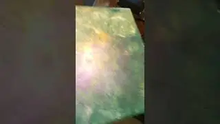 Color Shift Paint. Blue Flash Example