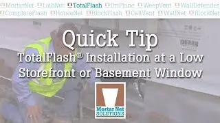Quick Tip: TotalFlash Installation at a Low Storefront or Basement Window