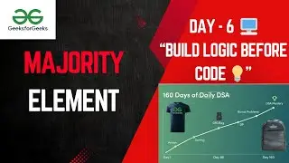Majority Element II Logic Explained 🔍|Day 6 GFG 160 Days Challenge |Java Intuition #majorityelement2