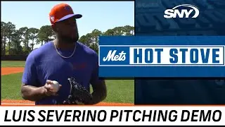 Луис Северино делит питчерские навыки с Джерри Блевинсом | Mets Hot Stove | SNY