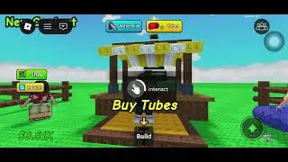 BUILDING A HUGE WATERSLIDE IN BUILD A WATERSLIDE… (took me along time to edit this..)