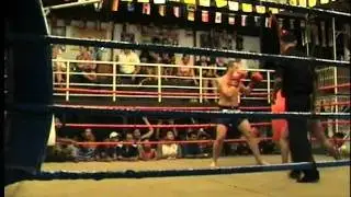 southend muay thai (lee mayo) fight in hua hin thai land
