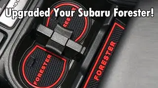 Subaru Forester (2019-2020): Car Drink Coasters Non Slip Mat 18pcs from Senzeal-auto.com