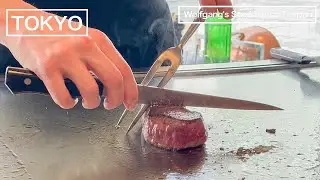 Wolfgang's Steakhouse Teppan in Japan! The best steak in the world!