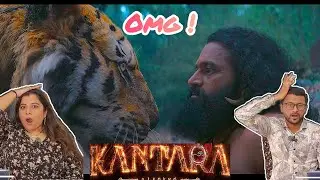 Kantara A legend Chapter 1 Tiger Fight Scene Video Reaction | Rishab Shetty | Dipoosreaction 