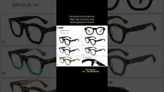 European and American high-end series glasses in stock! +8619570009413 #eyewear#&oacute;ptico #glass