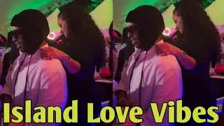 A$AP Rocky & Rihanna celebrating New Year Eve last night in Barbados