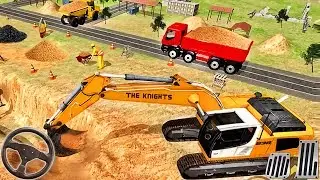 City Mega Construction Simulator Vehicles | Excavator, Crane Road Builder - Android GamePlay