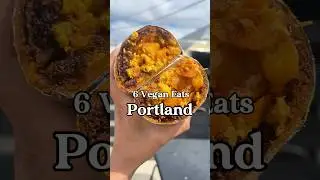 6 Vegan Eats in Portland, OR #vegantravel