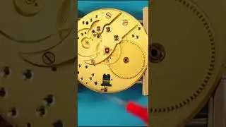 Assembly Vintage Pocket Watch | Tutorial  #pocketwatch #watches #vintage #horology #clock