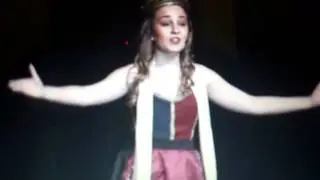 Nicole Rowe, age 16, singing 
