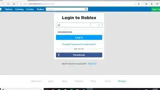 how to login to your roblox account