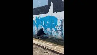 MISTER AOR X NTK #559 #graffitiart #rap #fresnocalifornia #graffitimural #fresnograffiti #streetart 