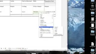 Créer et modifier un Tableau sur LibreOffice