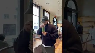 Trying New York&rsquo;s VIRAL matcha cafe!!
