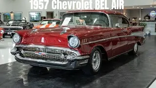 1957 Chevrolet Bel-Air walk around and driving 4k. Available here at Burnyzz!