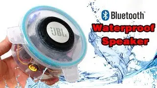 DIY Waterproof Bluetooth Speaker at home