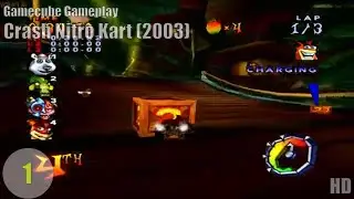 So Cl😄se! // Crash Nitro Kart (2003) // Gamecube Gameplay // 1️⃣