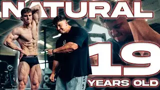 19 YEAR OLD NATURAL BODYBUILDER... Unlimited Potential - TBJP SHED UPPER