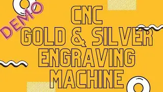 Gold Work Engraving,Letter cutting, marking and drilling CNC Jewelry Machine, Tamil Letter Engraving