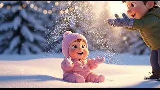 Snow Adventure & Peekaboo Fun! | Winter Playtime for Kids | DonaworldKiddoTV