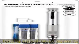 uni-ball Kuru Toga Elite Mechanical Pencil Starter Kit with Silver Barrel and 0.5mm Tip, 60 Lead Re