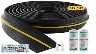 VEVOR Garage Door Threshold Seal Strip 16.5 FT Universal Garage Door Floor