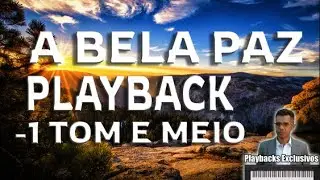 A BELA PAZ OZÉIAS DE PAULA PLAYBACK / KARAOKÊ -1 TOM E MEIO